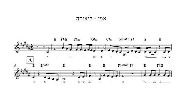 תווים ליאורה - אמן